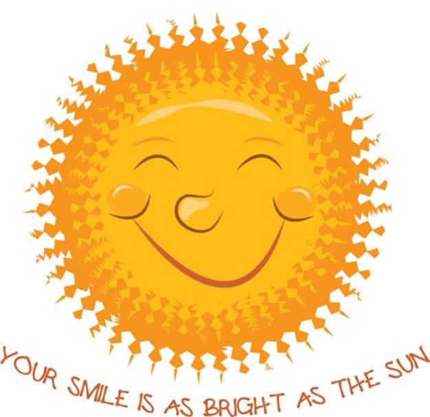 Picture of Bright as Sun SVG File