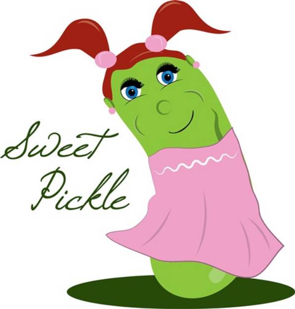 Picture of Sweet Pickle SVG File