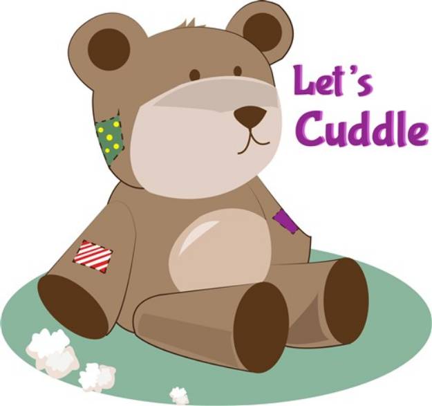 Picture of Lets Cuddle SVG File