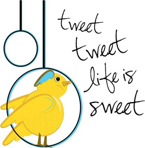 Picture of Life is Sweet SVG File