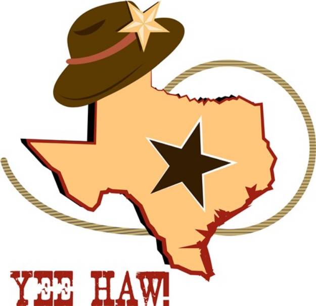 Picture of Yee Haw! SVG File