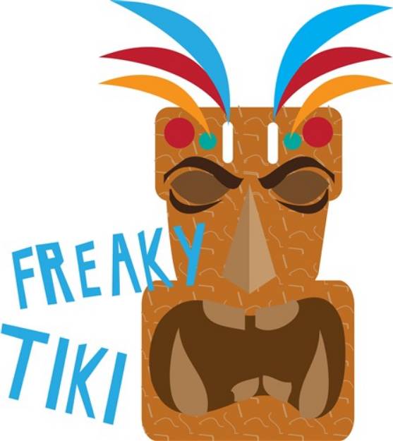 Picture of Freaky Tiki SVG File
