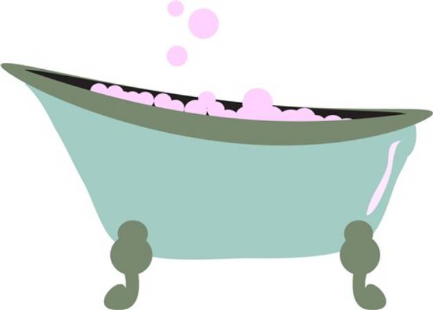 Picture of Bubble Bath SVG File