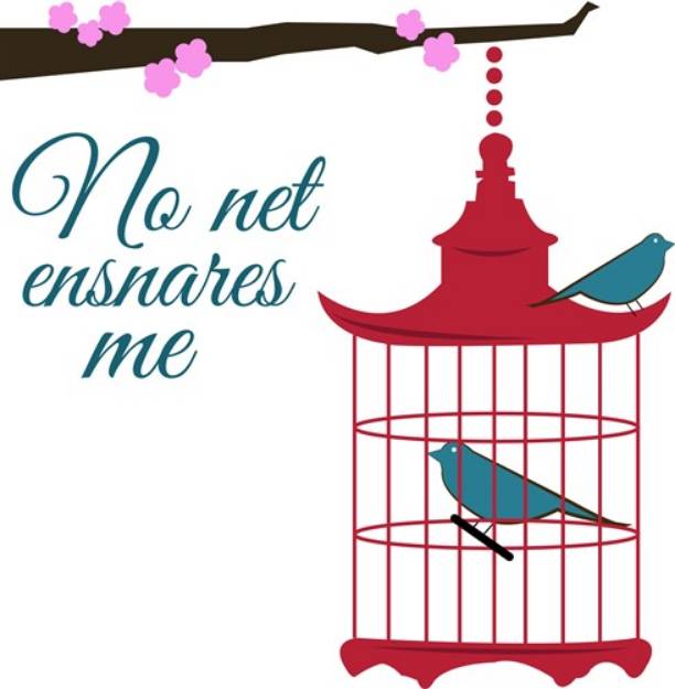 Picture of No Net Ensnares Me SVG File
