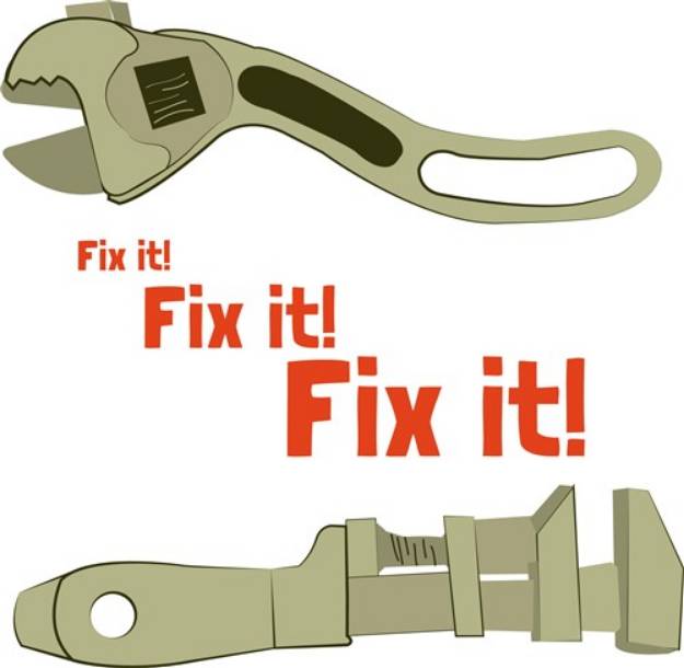 Picture of Fix It SVG File