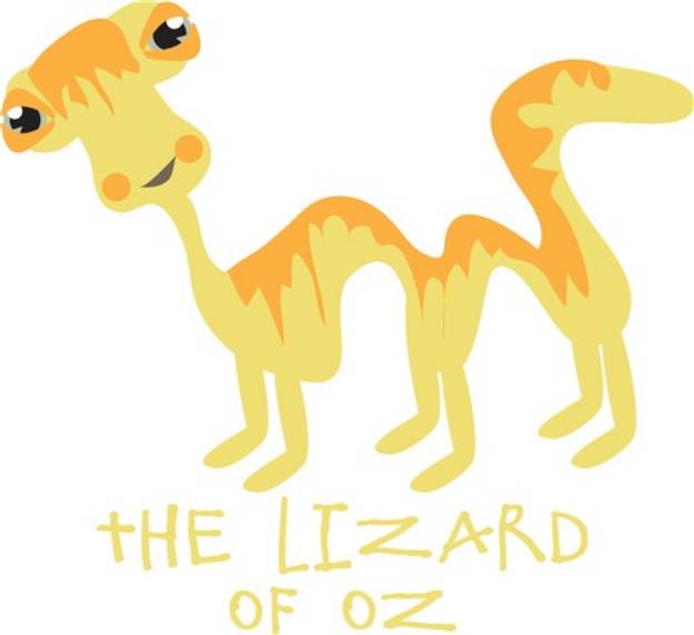 Picture of Lizard of Oz SVG File
