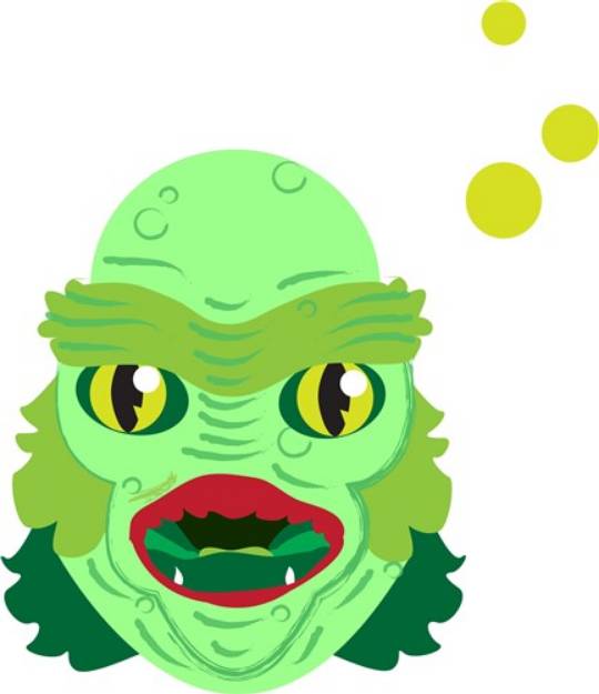 Picture of Alien Monster SVG File