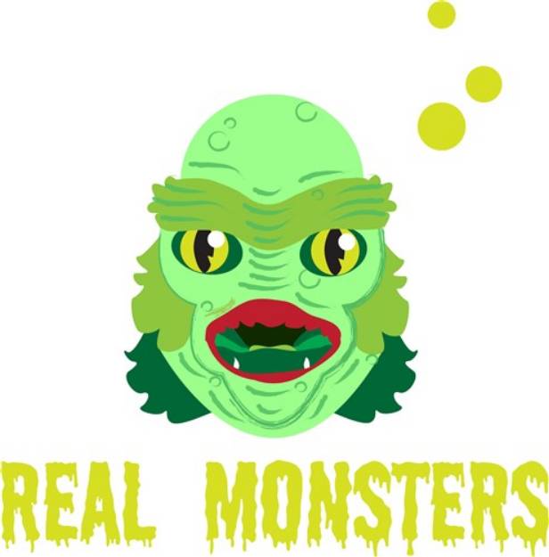 Picture of Real Monsters SVG File