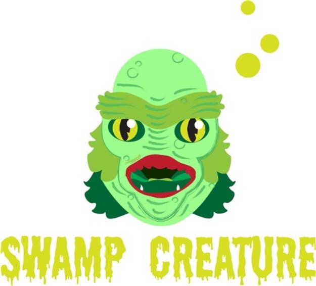 Picture of Swamp Creature SVG File