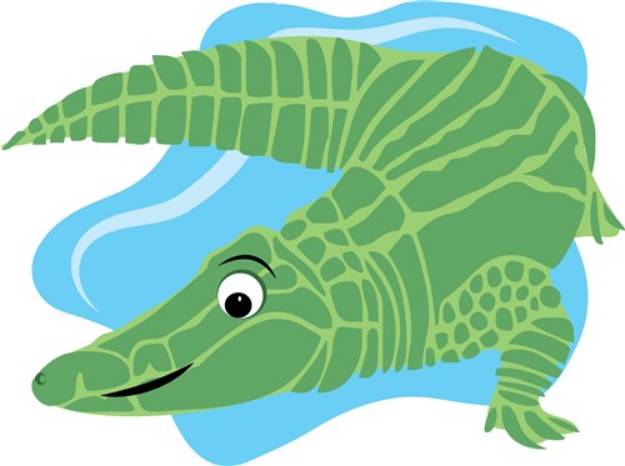 Picture of Alligator Swamp SVG File