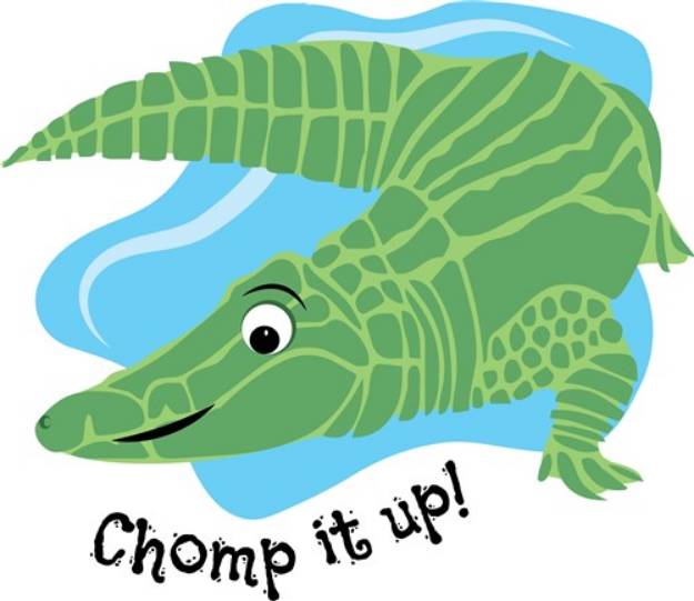 Picture of Chomp It Up SVG File