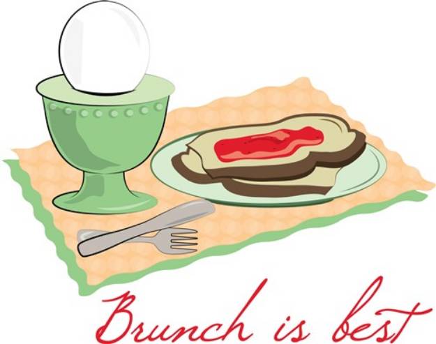 Picture of Brunch is Best SVG File