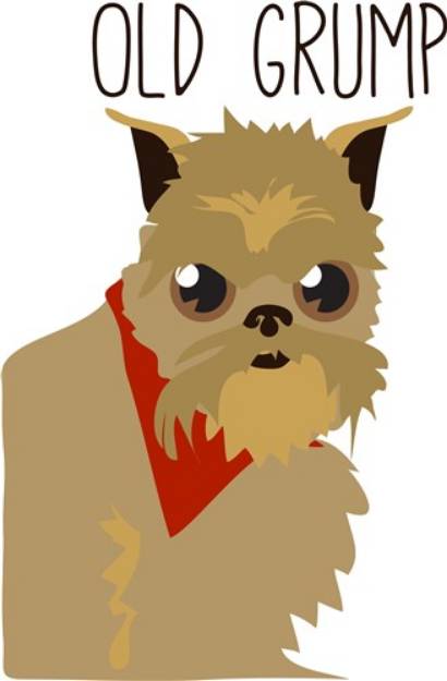 Picture of Old Grump SVG File