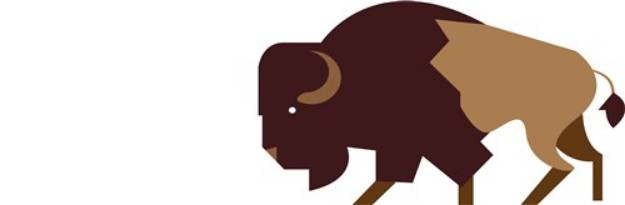 Picture of Buffalo Bison SVG File