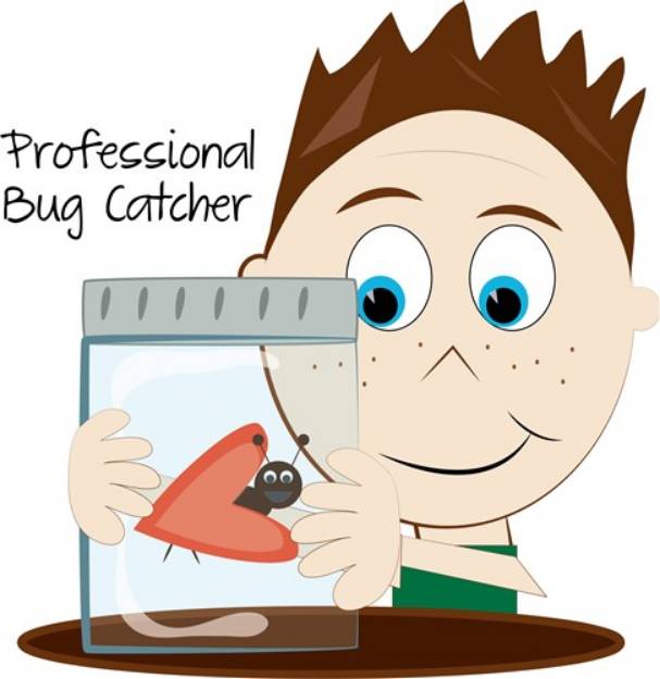 Picture of Professional Bug Catcher SVG File