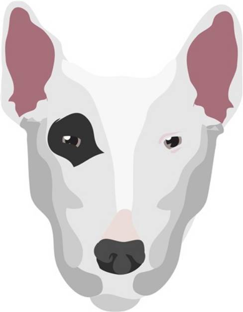 Picture of Terrier Head SVG File