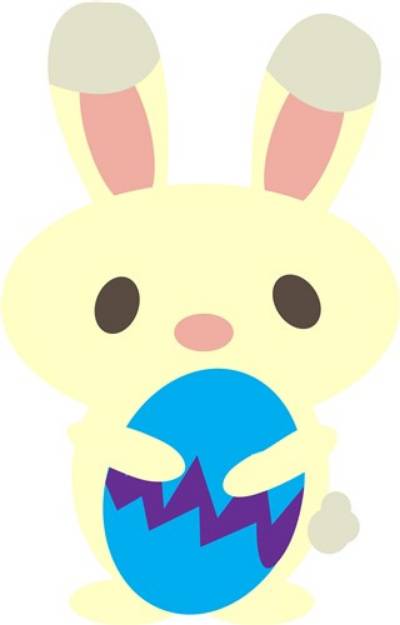 Picture of Egg Bunny SVG File