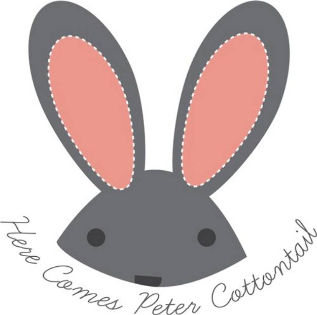 Picture of Peter Cottontail SVG File