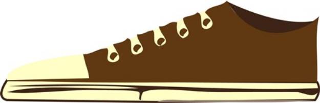Picture of Single Shoe SVG File
