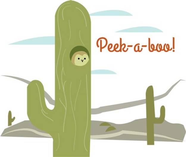 Picture of Peek-a-boo! SVG File