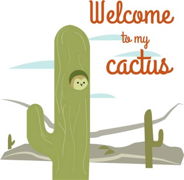 Picture of Welcome to my Cactus SVG File