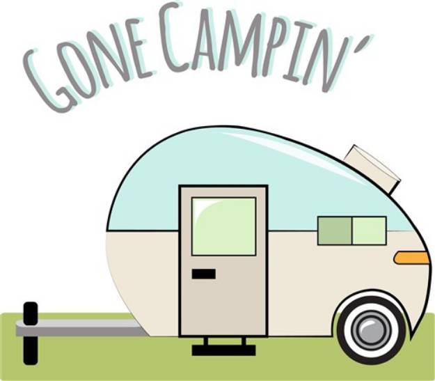 Picture of Gone Campin SVG File
