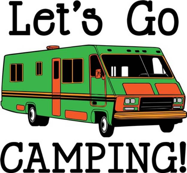 Picture of Go Camping SVG File