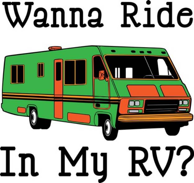Picture of Wanna Ride SVG File