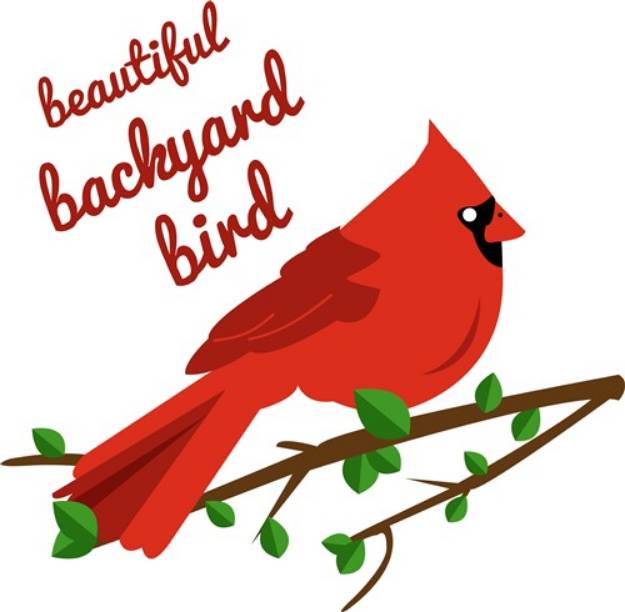 Picture of Beautiful Bird SVG File