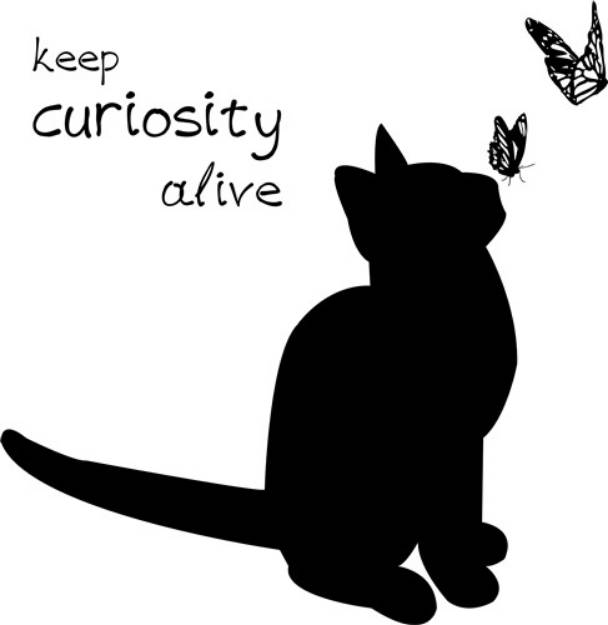 Picture of Curiosity Alive SVG File