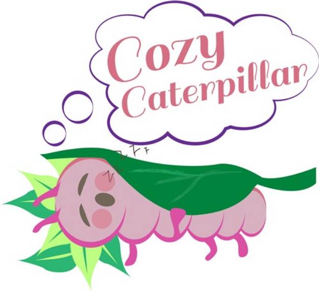 Picture of Cozy Caterpillar SVG File
