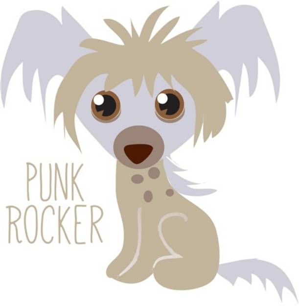 Picture of Punk Rocker SVG File