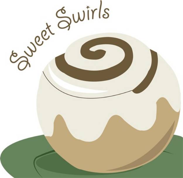 Picture of Sweet Swirls SVG File