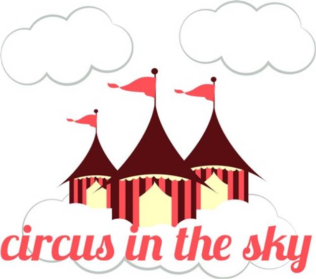 Picture of Circus in the Sky SVG File