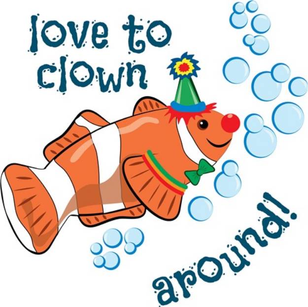 Picture of Clown Around SVG File