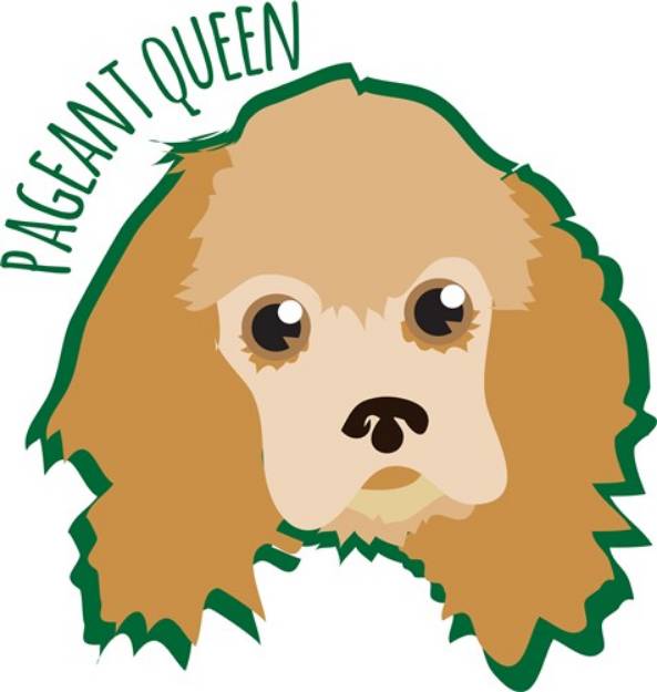 Picture of Pageant Queen SVG File