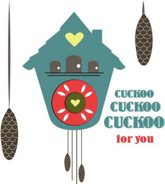 Picture of Cuckoo For You SVG File