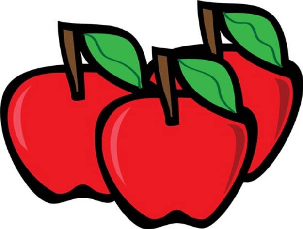 Picture of Apples SVG File