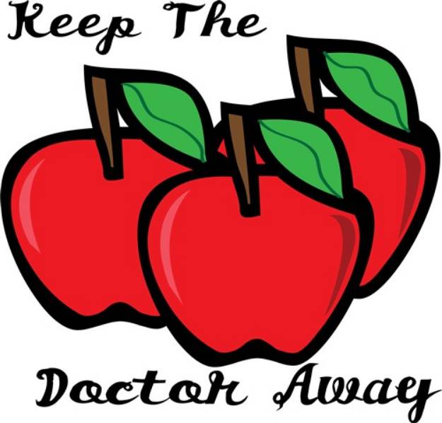 Picture of Keep Doctor Away SVG File