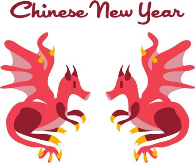 Picture of Chinese New Year SVG File