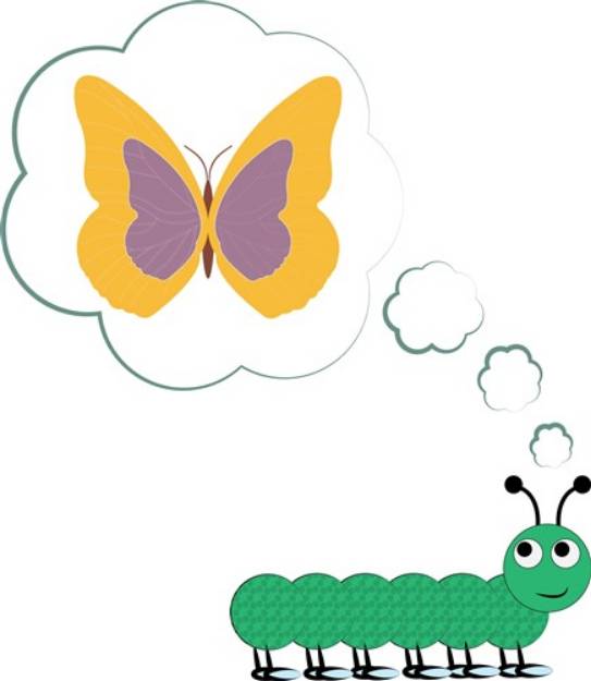 Picture of Butterfly Dream SVG File