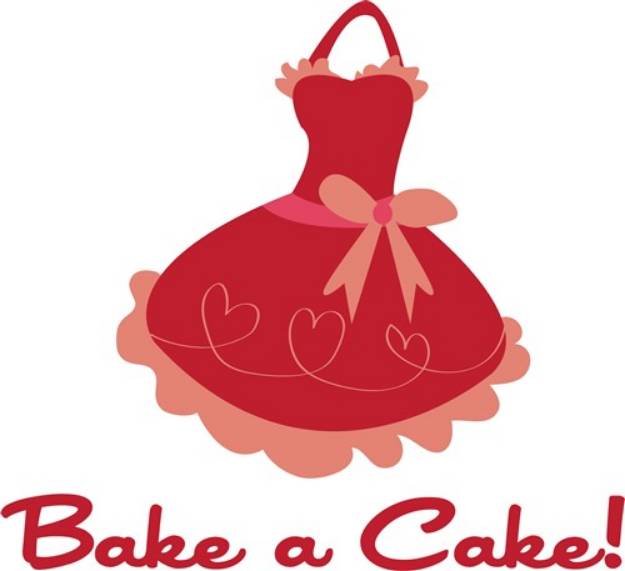 Picture of Bake A Cake SVG File