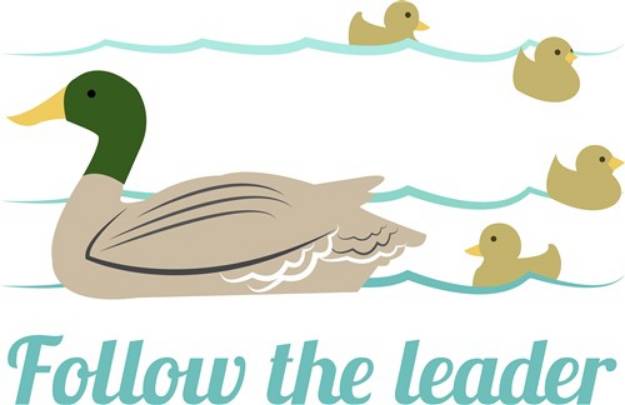 Picture of Follow The Leader SVG File