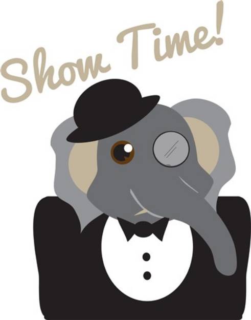 Picture of Show Time SVG File