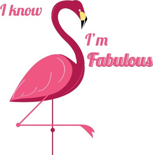 Picture of Im Fabulous SVG File