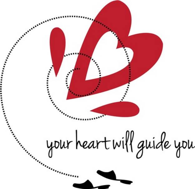 Picture of Heart Guide SVG File