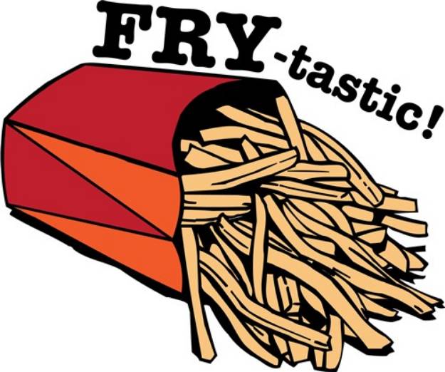 Picture of Fry-tastic SVG File