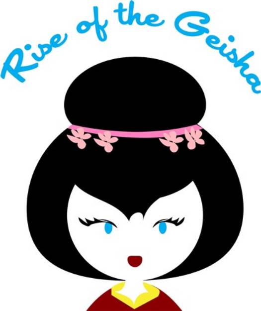 Picture of Rise Of The Geisha SVG File