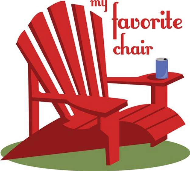 Picture of Favorite Chair SVG File