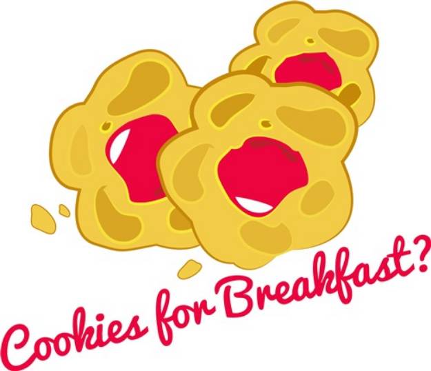 Picture of Breakfast Cookies SVG File